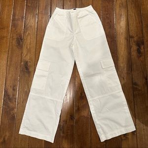 Cute white cargo pants from princess polly
